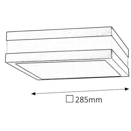 Rabalux - Ulkoseinävalaisin 2xE27/11W/230V IP44