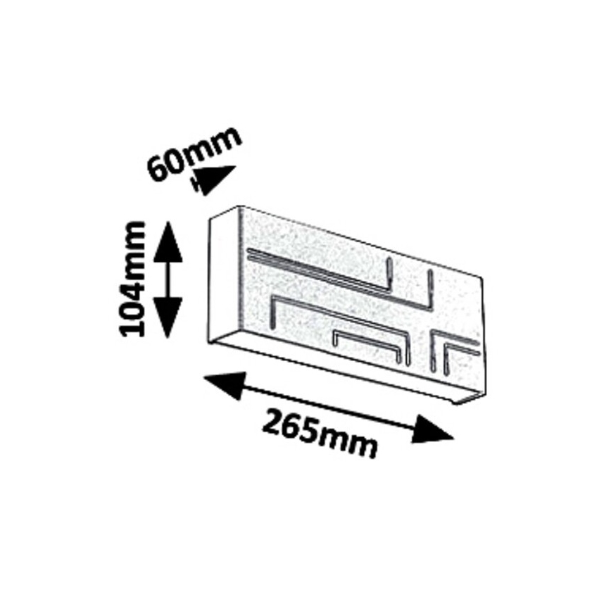 Rabalux 8873 - LED-ulkoseinävalaisin MARIBOR LED/12W/230V IP65