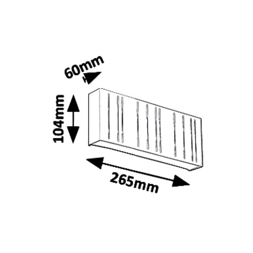 Rabalux 8874 - LED-ulkoseinävalaisin MARIBOR LED/12W/230V IP65