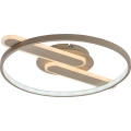 Rabalux - Himennettävä LED-kattovalaisin LED/55W/230V 3000-6000K 53x45 cm + kaukosäädin