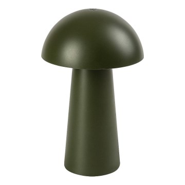 Rabalux - himmennettävä kosketusohjattu ladattava LED-ulkovalaisin LED/1,5W/5V IP44 1200 mAh USB vihreä