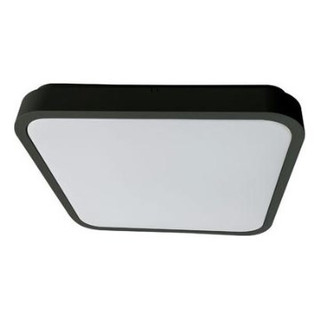 Rabalux - Himmennettävä kylpyhuoneen LED-kattovalaisin LED/36W/230V 3000-6000K IP44 42x42 cm musta + kauko-ohjaus