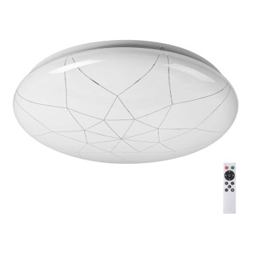 Rabalux - himmennettävä LED-kattovalaisin LED/24W/230V Wi-Fi 3000-6500K + kaukosäädin halkaisija 39 cm