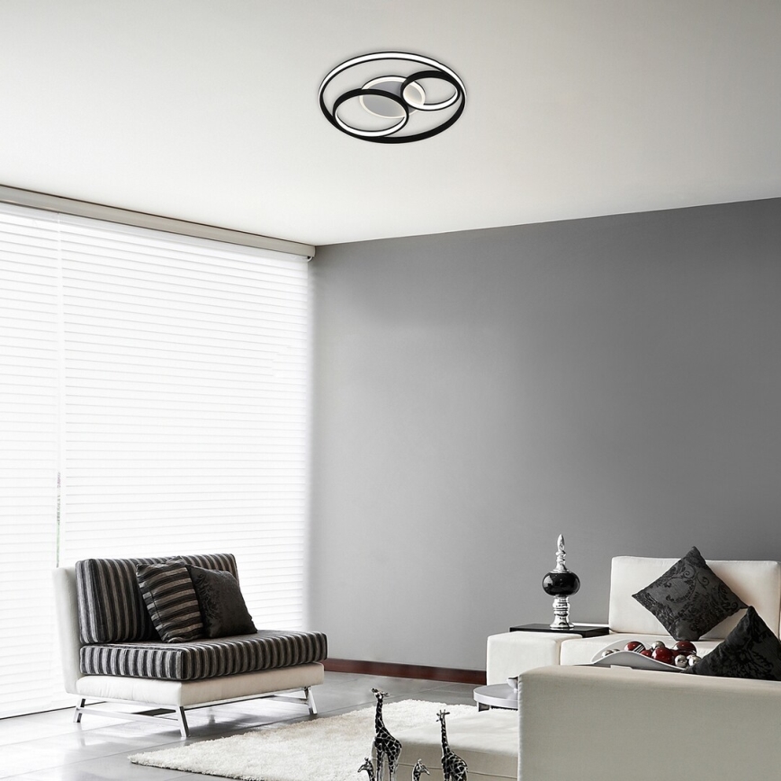 Rabalux - Himmennettävä LED-kattovalaisin LED/50W/230V 3000-6000K halkaisija 53 cm + kauko-ohjaus