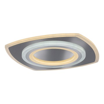 Rabalux - himmennettävä LED-kattovalaisin LED/60W/230V 3000/4000/6000K mattakromi + kaukosäädin 48x48 cm