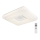 Rabalux - Himmennettävä LED-kattovalaisin LED/70W/230V + kaukosäädin 44x44 cm