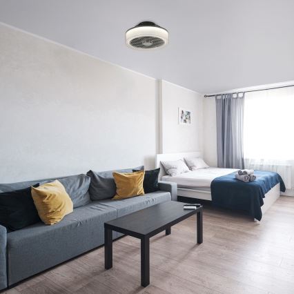 Rabalux - LED himmennettävä kattovalaisin tuulettimella LED/30W/230V 3000-6000K + kaukosäädin