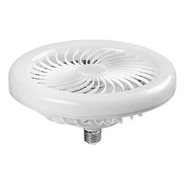 Rabalux - himmennettävä LED-lamppu tuulettimella SMD E27/16W/230V 3000-6500K + kaukosäädin