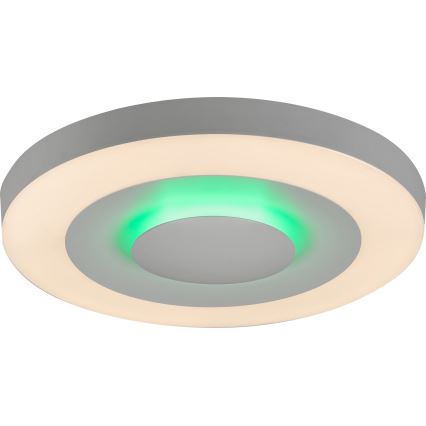 Rabalux - Himmennettävä LED-RGB-kattovalaisin LED/40W/230V 3000-6000K halkaisija 50 cm + kauko-ohjaus
