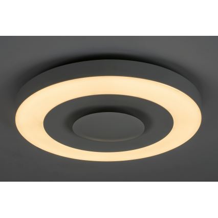 Rabalux - Himmennettävä LED-RGB-kattovalaisin LED/40W/230V 3000-6000K halkaisija 50 cm + kauko-ohjaus