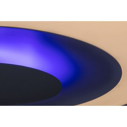 Rabalux - Himmennettävä LED-RGB-kattovalaisin LED/40W/230V 3000-6000K halkaisija 50 cm + kauko-ohjaus