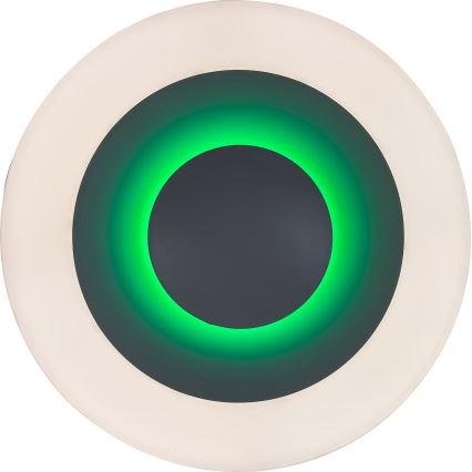 Rabalux - Himmennettävä LED-RGB-kattovalaisin LED/40W/230V 3000-6000K halkaisija 50 cm + kauko-ohjaus