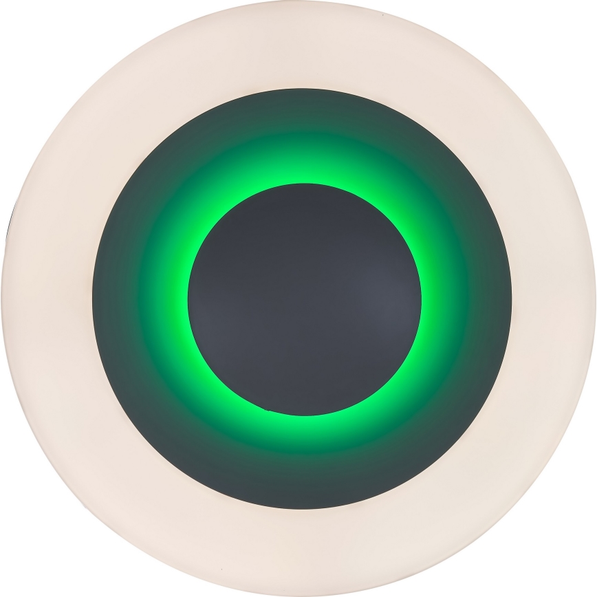 Rabalux - Himmennettävä LED-RGB-kattovalaisin LED/40W/230V 3000-6000K halkaisija 50 cm + kauko-ohjaus