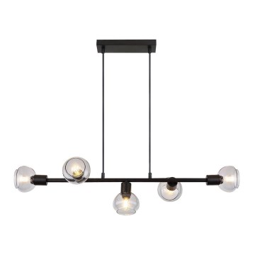 Rabalux - Kattokruunu johdossa 5xE14/40W/230V