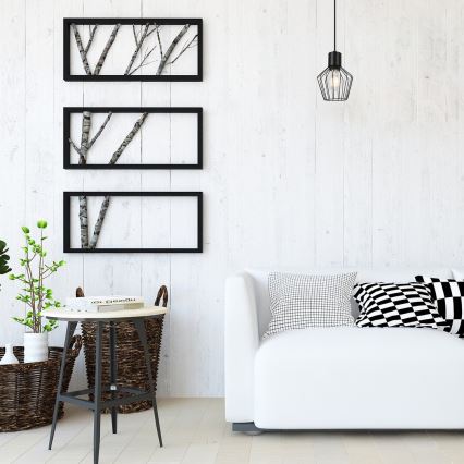 Rabalux - Kattokruunu narulla 1xE27/40W/230V