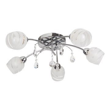 Rabalux - Kattovalo 5xE14/60W/230V