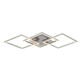 Rabalux - Kiinteä LED-kattokruunu LED/43W/230V kiiltävä kromi 37x76,5 cm