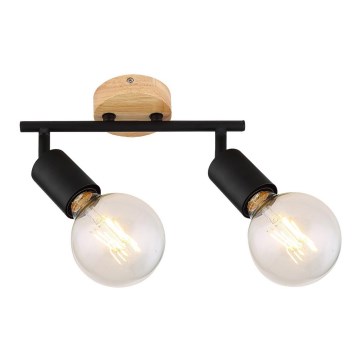 Rabalux - Kohdevalo 2xE27/40W/230V kumipuu