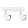 Rabalux - Kohdevalo 2xGU10/5W/230V valkoinen