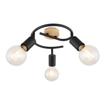 Rabalux - Kohdevalo 3xE27/40W/230V kumipuu