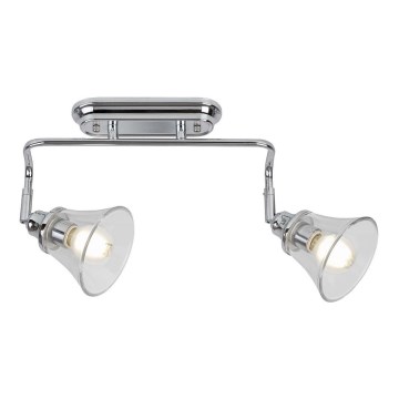 Rabalux - Kylpyhuoneen kohdevalaisin 2xE14/40W/230V IP44