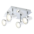 Rabalux - kylpyhuoneen LED-kohdevalo 4xGU10/4,5W/230V IP44