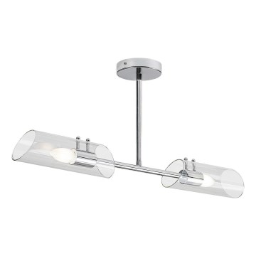 Rabalux - Kylpyhuoneen riipuskattokruunu 2xE14/12W/230V IP44 kiiltävä kromi