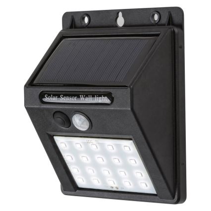 Rabalux - LED-aurinkokennoseinävalaisin liiketunnistimella IP44 1200 mAh