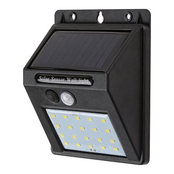 Rabalux - LED-aurinkokennoseinävalaisin liiketunnistimella IP44 1200 mAh