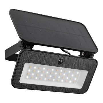 Rabalux - LED aurinkokennovalo liiketunnistimella LED/8W/3,7V 3000/4000/6500K IP65 2600 mAh