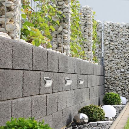 Rabalux - LED aurinkokennoseinävalaisin anturilla IP44 1200 mAh