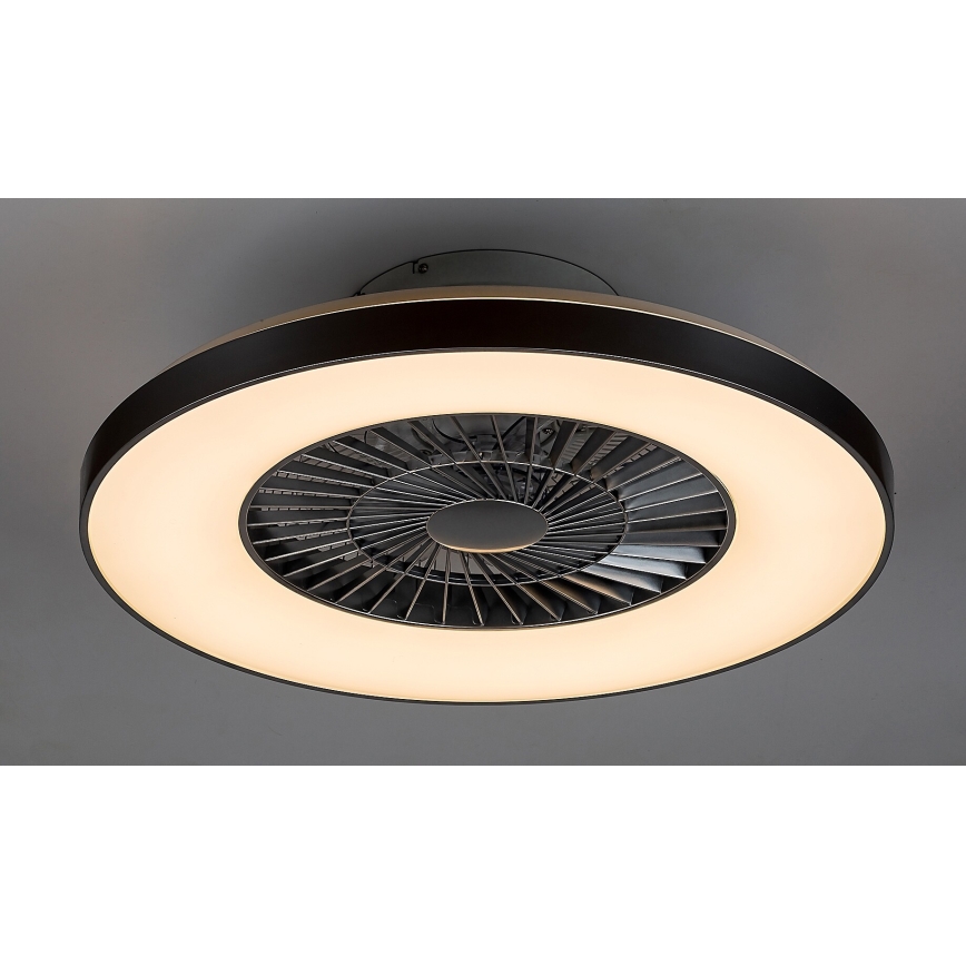Rabalux - LED-himmennettävä kattovalaisin tuulettimella LED/40W/230V + RC