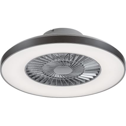 Rabalux - LED-himmennettävä kattovalaisin tuulettimella LED/40W/230V + RC
