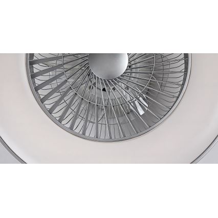 Rabalux - LED-himmennettävä kattovalaisin tuulettimella LED/40W/230V + RC