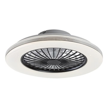 Rabalux - LED himmennettävä kattovalaisin tuulettimella LED/48W/230V 3000-6500K + kaukosäädin