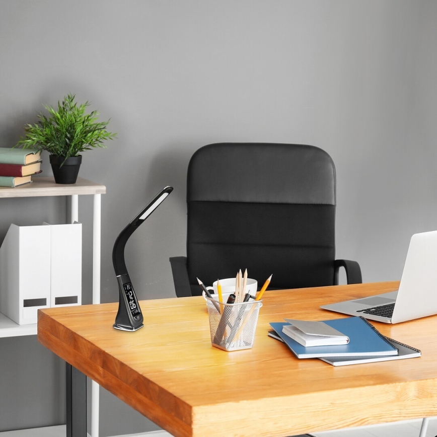 Rabalux - LED-himmennettävä kosketuspöytävalaisin LED / 5W / 230V musta