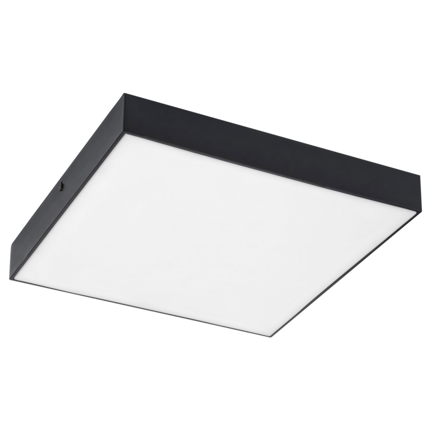 Rabalux - LED-kattovalaisin LED/18W/230V 3000-6000K IP44 musta 17,5x17,5 cm