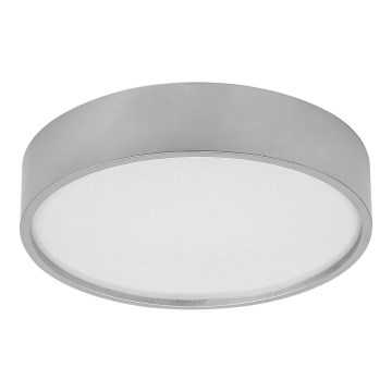 Rabalux - LED-kattovalaisin LED/18W/230V IP44 4000K hopea Ø 28 cm