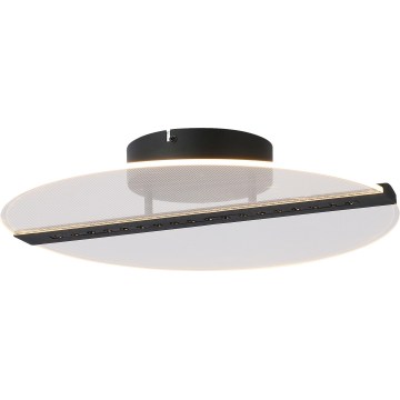 Rabalux - LED-kattovalaisin LED/20W/230V, 3000 K, halkaisija 41 cm, musta/kirkas