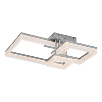 Rabalux - LED-kattovalaisin LED/22W/230V 3000/4000/6500K mattakromi 47x47 cm