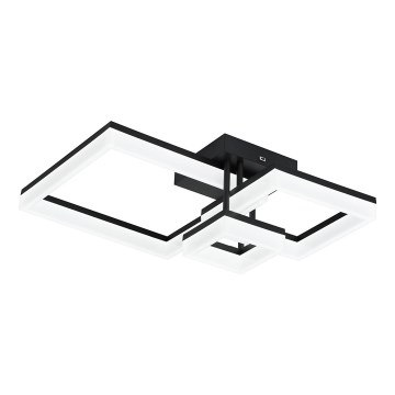 Rabalux - LED-kattovalaisin LED/22W/230V 3000/4000/6500K musta 47x47 cm