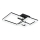 Rabalux - LED-kattovalaisin LED/22W/230V 3000/4000/6500K musta 47x47 cm