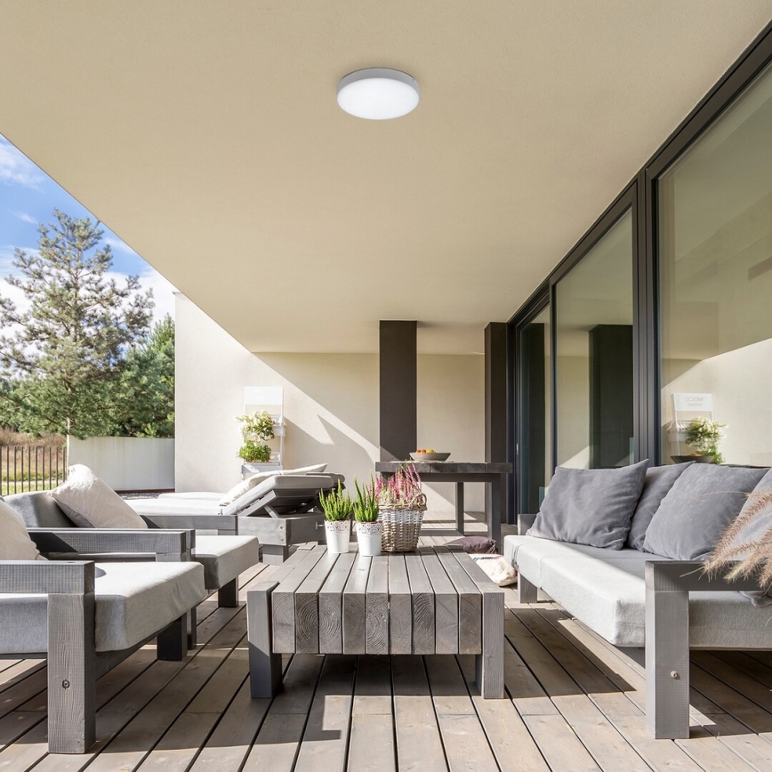 Rabalux - LED-kattovalaisin LED/24W/230V 2800-6000K IP44 valkoinen halkaisija 30 cm