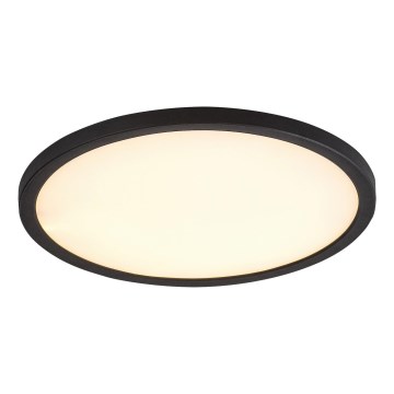 Rabalux - LED-kattovalaisin LED/36W/230V 3000/4000/6000K halkaisija 50 cm musta