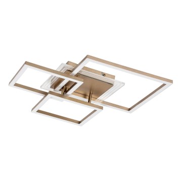 Rabalux - LED-kattovalaisin LED/40W/230V 3000K 50x50 cm kultainen