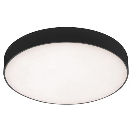 Rabalux - LED-kattovalaisin kylpyhuoneeseen LED/24W/230V 2800K/4000K/6000K IP44 musta halkaisija 30 cm