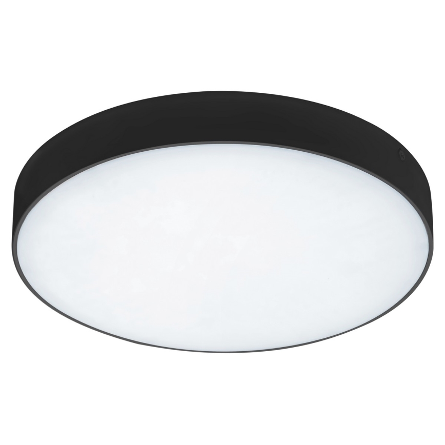 Rabalux - LED-kattovalaisin kylpyhuoneeseen LED/24W/230V 2800K/4000K/6000K IP44 musta halkaisija 30 cm