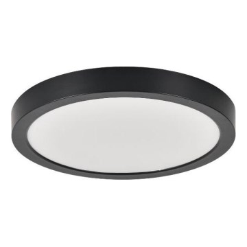 Rabalux - LED-kylpyhuoneen kattovalaisin LED/30W/230V Ø 30 cm IP44 musta