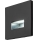 Rabalux - LED-porrasvalaisin LED/1W/230V 3000/4500/6500K musta