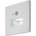 Rabalux - LED porrasvalaisin liiketunnistimella ja hämäräkytkimellä LED/1W/230V 3000/4500/6500K valkoinen